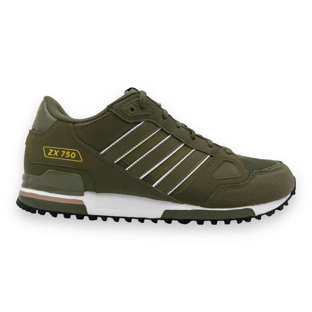 adidas originals ZX 750 olivgrün / weiß Sneaker Sportschuhe Herren / Damen
