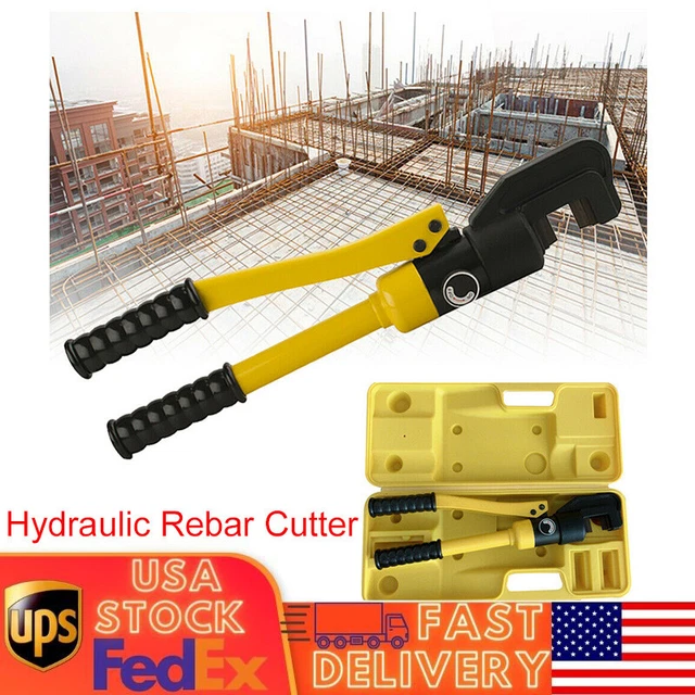 8 Ton Bolt Cutter Cutting Tool 4-16mm Industrial Hydraulic Rebar Cutter 5/8 inch
