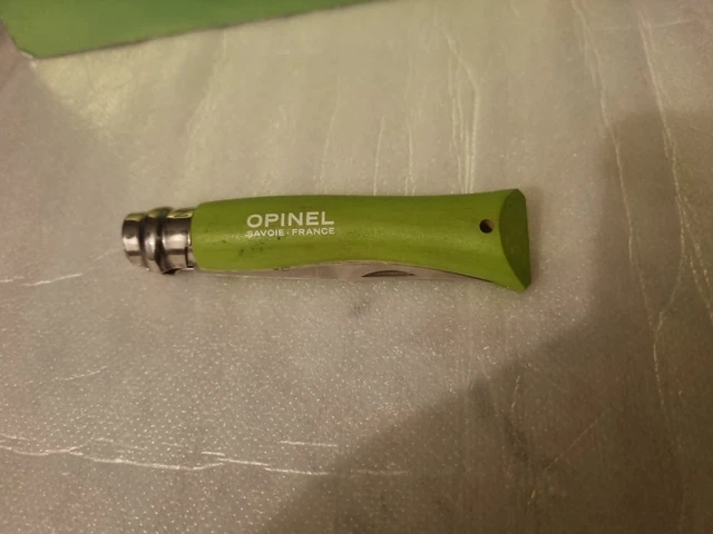 Lot De 4 Opinel Anciens – N°7 Et N°9 – Couteaux Pliants Manche Bois – Occasion