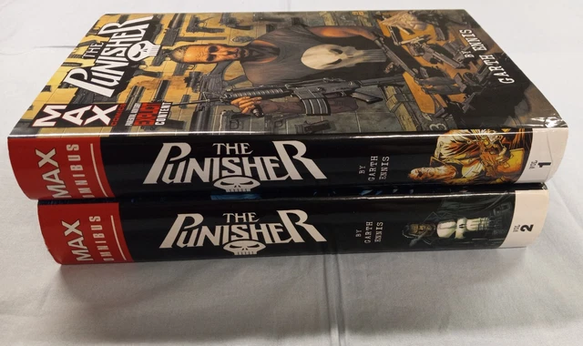 Max Omnibus The Punisher by Garth Ennis Volume 1 and Volume 2 Lot (USED)(READ)