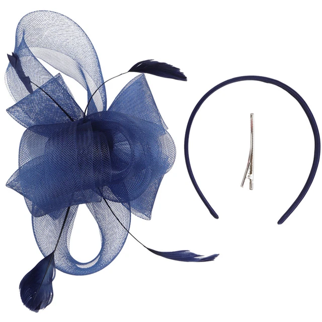 4x Cappello Tea Party Fascinator Tea Party Donna Fascinator Cappello Accessorio Capelli