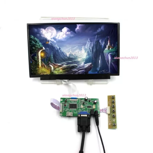 IPS N116HSE LCD LED 1080P HD 11.6" panel + EDP controller board kit diy VGA HDMI