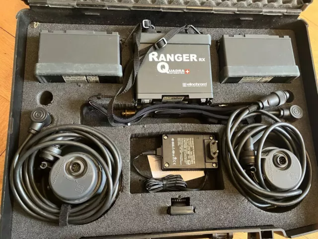 Elinchrom Ranger Quadra RX A Head Blitzausrüstung Inkl. Softbox, Stative uvm.