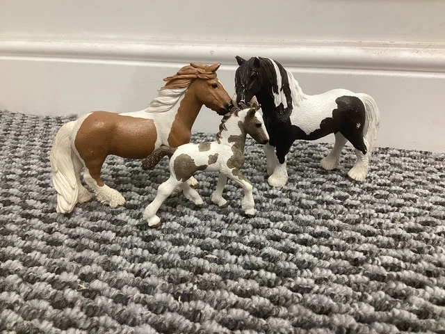 SCHLEICH HORSE CLUB TINKER HORSE FAMILY Figures