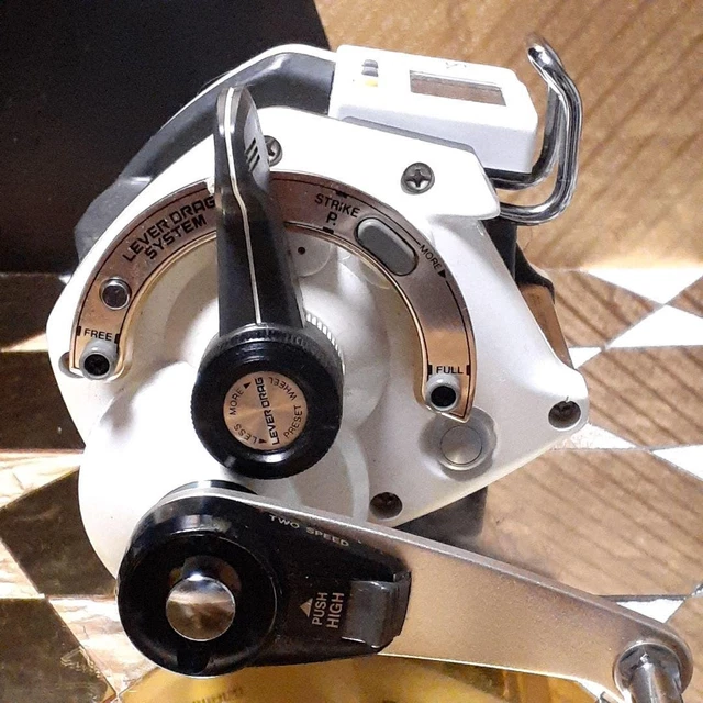 シマノデジタル2スピード5000 SHIMANO DIGITANA SLS Lever Drag 2 Speed 5000 Baitcasting