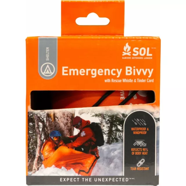 AMK Adventure Medical Kits SOL Emergency SURVIVAL Heatsheet Bivvy Shelter DofE