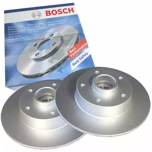 2 Bosch Bremsscheiben vorne für Chevrolet Matiz Spark Daewoo Matiz