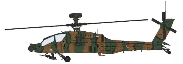 Hasegawa 7515 - 1/48 AH-64D Apache Longbow, JGSDF - Neu