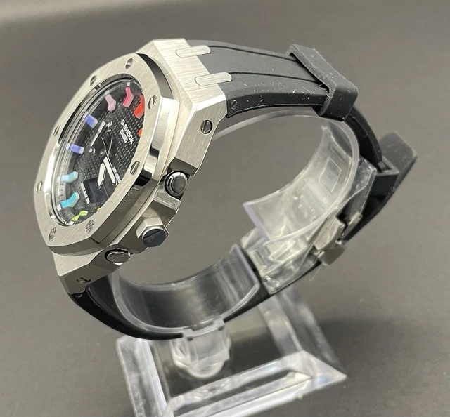 MONTRE CASIO GSHOCK Mod GA2100 Custom Limited Cadran Noir Arc En Ciel EUR 165,99 PicClick FR