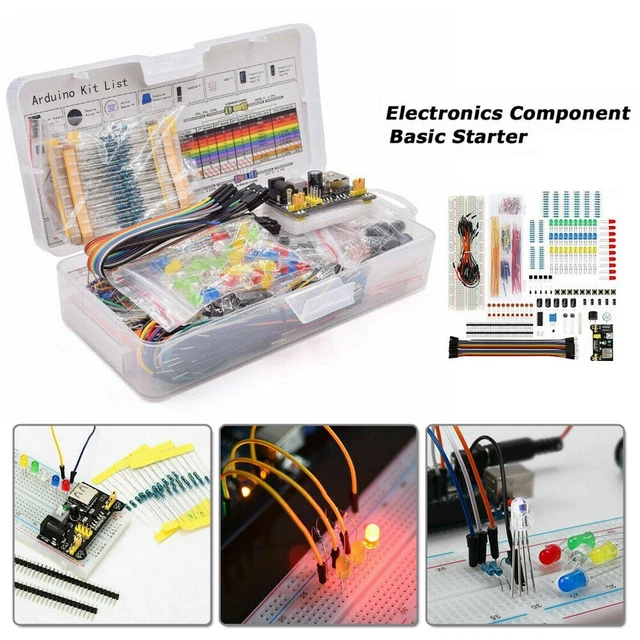 Résistance de câble Breadboard pour kit Arduino lot de composants électroniqu