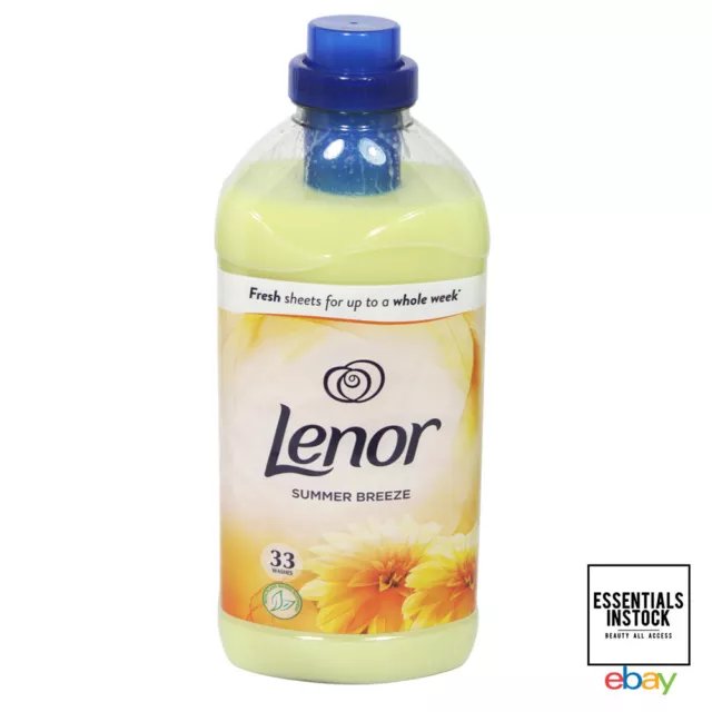 Lenor Fabric Conditioner Summer Breeze 33 Washes, 1.155L