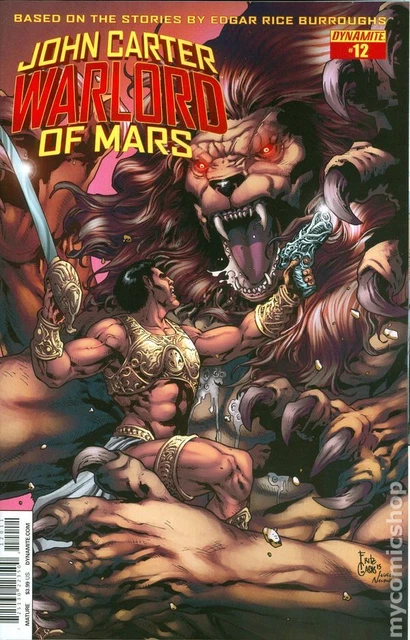 John Carter Warlord of Mars #12A VF 2015 Stock Image