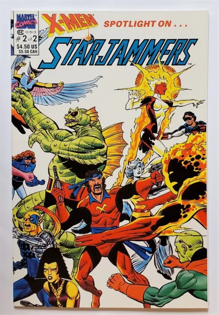 X-Men Spotlight on... Starjammers #2 (1990, Marvel) VF/NM