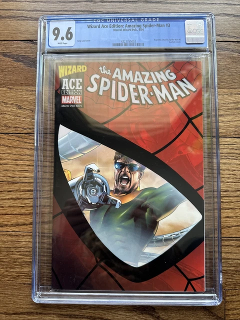 THE AMAZING SPIDER-MAN #3~CGC 9.6~Marvel~Wizard Ace Edition~2003~4222355002