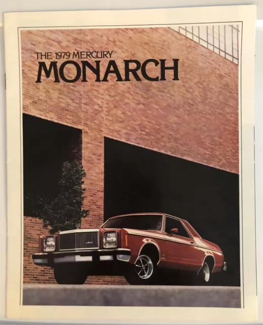 Vintage 1979 Mercury Monarch Car Advertising Dealer Brochure