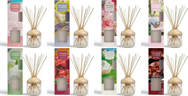 Yankee Candle Scented Reed Diffuser Selection of 10 Scents Up to 10 weeks 120ml