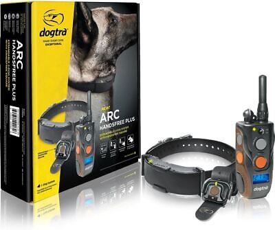 Dogtra ARC HANDSFREE PLUS 3/4 Mile Remote Dog Trainer Expandable  Waterproof Rec