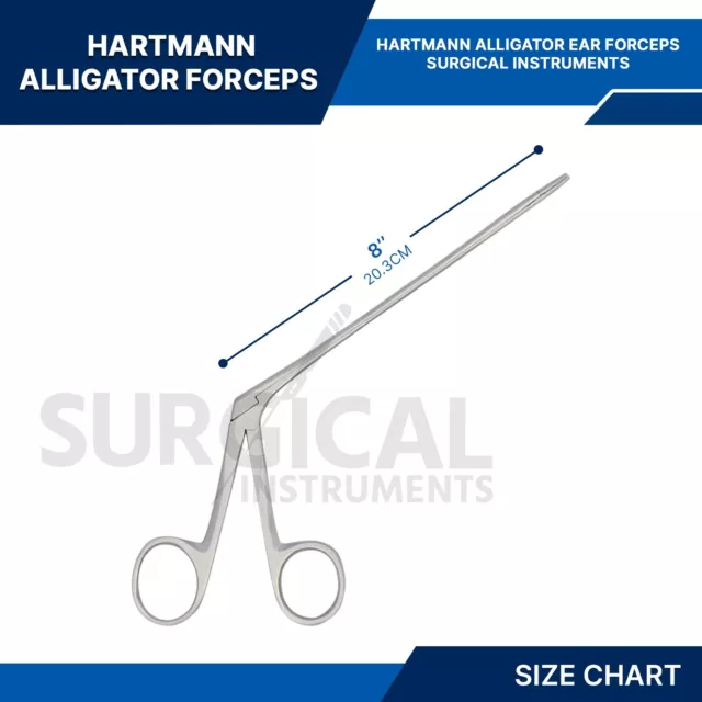 4 pièces pinces alligator 8 pouces instruments chirurgicaux vétérinaires qualité allemande 2