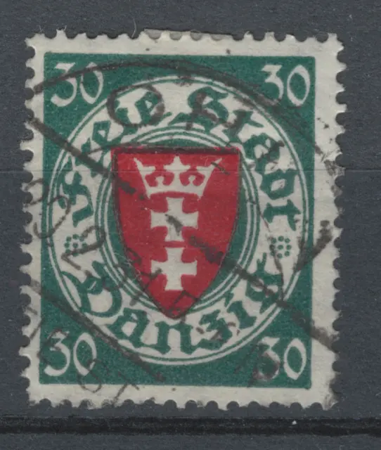 Briefmarke Freie Stadt Danzig MICHEL-Nr. 198 gestempelt