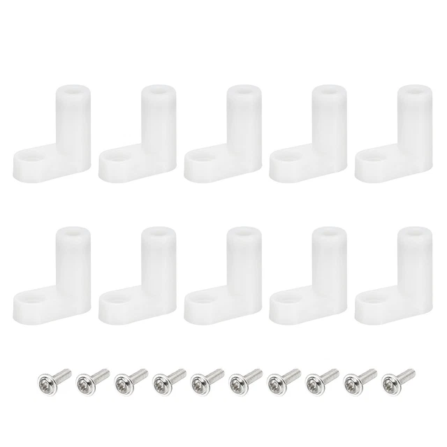 PCB Plástico Fijo Pies Circuito Placa Separador Montaje Espaciador 20mm, 20 Set