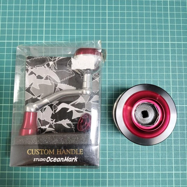 リール STUDIO OceanMark CUSTOM HANDLE STUDIO OCEAN MARK Custom Power Handle NL13SW 14000/8000BM70