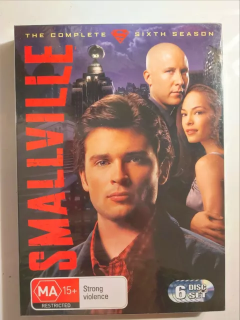 Smallville : Season 6  (6 DVD Set) Region 4, Brand New & Sealed, FREE Fast Post