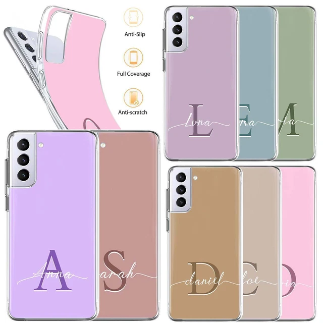 Shockproof Case For Samsung Galaxy A14 A33 A53 A54 Phone Personalized Name Cover