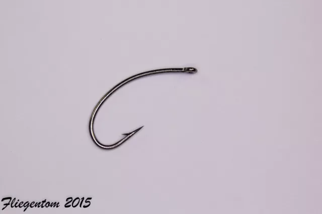 Fliegentom Fly hooks FT7018HQ Klinkhamar, Emerger, Nymphen - 25 Pieces