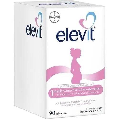 ELEVIT 1 Kinderwunsch & Schwangerschaft Tabl. 90 St. PZN 11677817