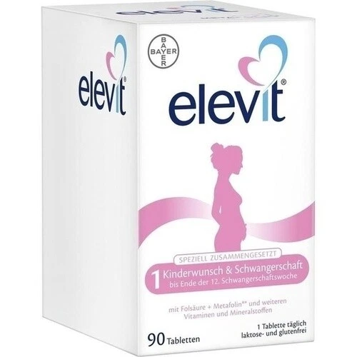ELEVIT 1 Kinderwunsch & Schwangerschaft Tabl. 90 St. PZN 11677817