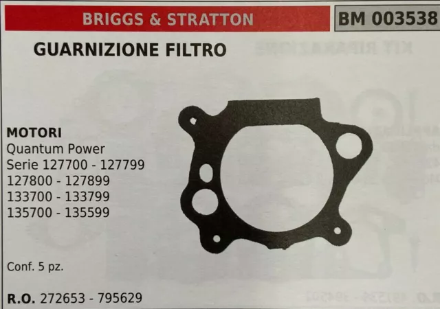 Membrana/Kit Riparazione Briggs & Stratton Bm003538