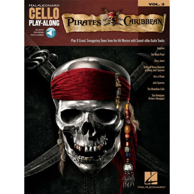 Cello Play Along Pirates des Caraïbes Vol 3