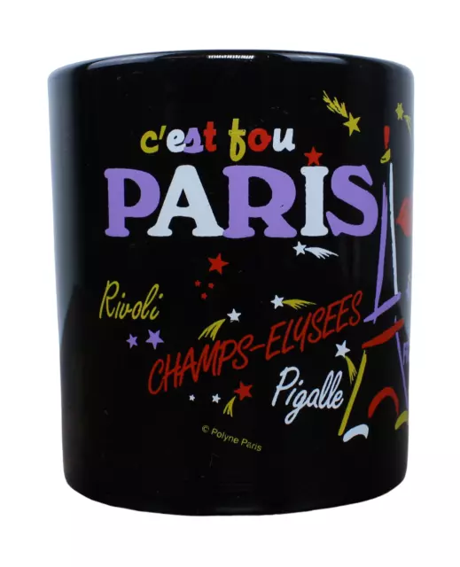 Paris Tasse | Kaffee, Tee, Mitbringsel, Urlaub, Heißgetränk, Henkel, Eifelturm