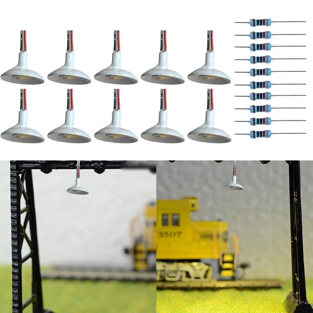 3 Poteaux Lampe Pour Circuit Slot 1:32 - Éclairage Double Face Réaliste !