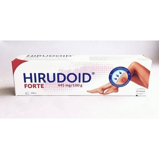 Hirudoid Forte Crema Varices Moretones Cicatrices España Venas 100 g Envío desde EE. UU.