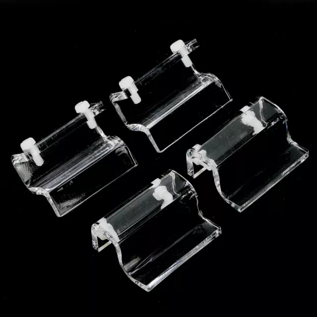 4 Pcs4.5MM Fish Tank Acrylic Clips Aquarium Lid Cover Support Holder Bracket