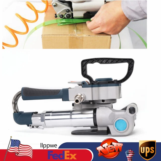Heat Banding Pneumatic Strapping Machine Tool Handheld Plastic Packaging 13-19mm