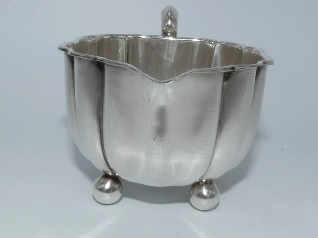 Superbe pot à lait 100% argent massif état superbe 2
