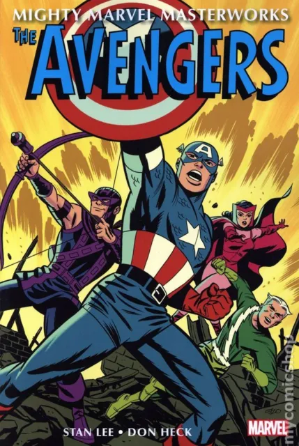 Mighty Marvel Masterworks The Avengers TPB #2A-1ST NM 2022 Stock Image
