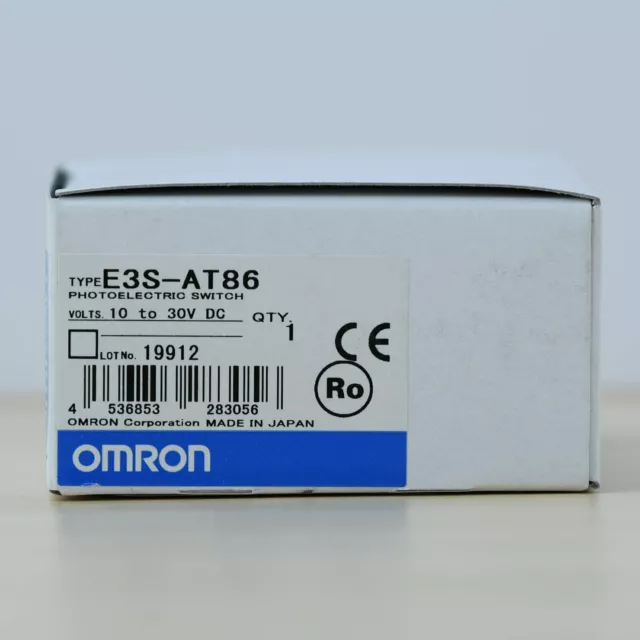 1PC Omron E3S-AT86 Photoelectronic Sensor Switch 10 to 30 VDC Expedited Shipping 2