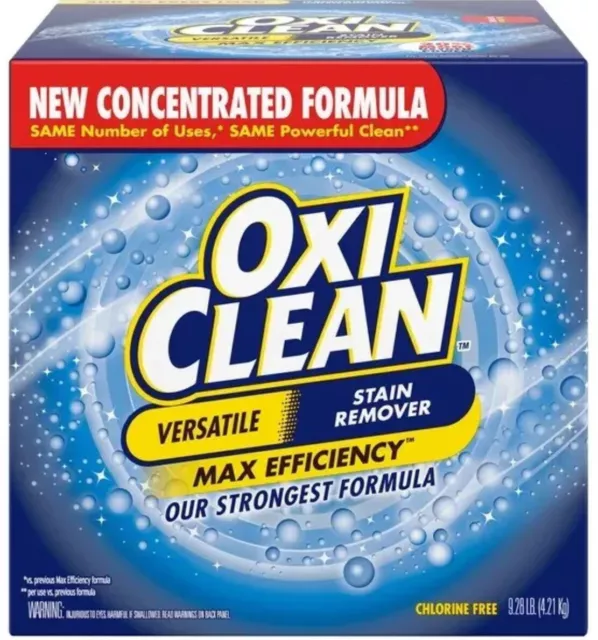 OxiClean Versatile Stain Remover, Concentrated Formula, 290 Loads, 9.28 Pounds