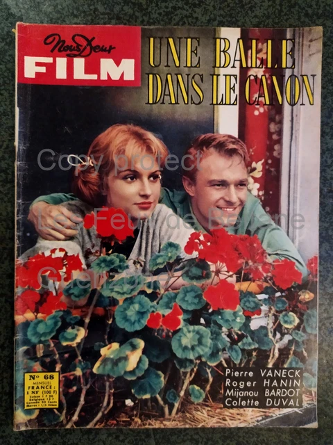 MAGAZINE NOUS DEUX FILM N 68 Colette DUVAL Mijanou BARDOT Gil DELAMARE catalogue-produits-mlp