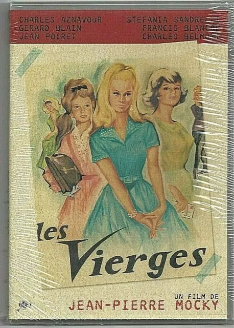 Dvd - Les Vierges (Charles Aznavour / Jean Poiret) Mocky / Cinema Francais