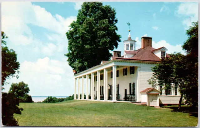 Mount Vernon Tomb Of Washington East Front Virginia Landmark VA Vintage Postcard