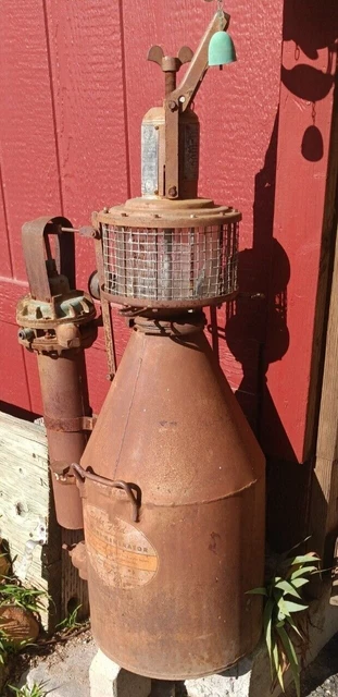 Sight Feed Acetylene Gas Carbide Generator Vintage Historical Industrial Age