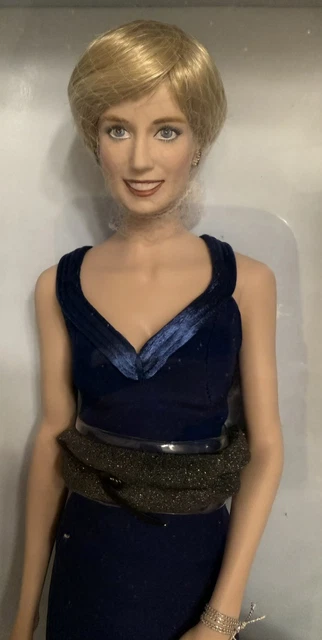 Princess Diana Porcelain Doll Blue Dress FOR SALE! - PicClick