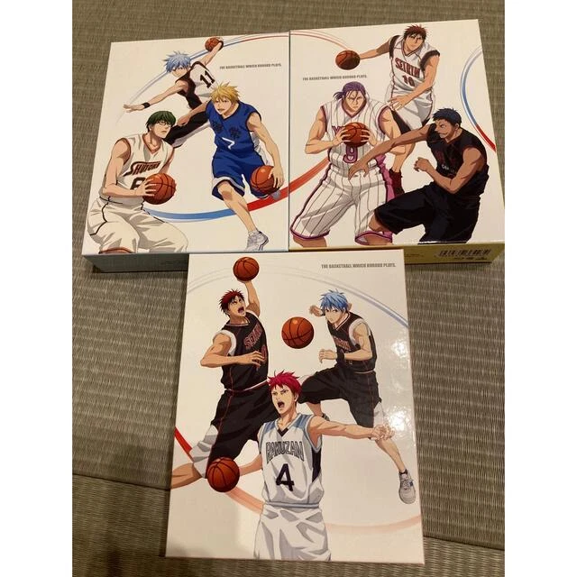 Like New   Free Shipping Kuroko s Basketball Blu ray BOX All Volumes Set 1st