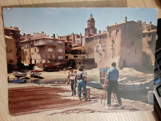 Cpsm Cpm  Carte Postale Var Saint Tropez Le Ponche