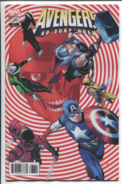 Avengers #687 Chris Sprouse "End Of An Era" Variant Cover - Marvel Comics/2018