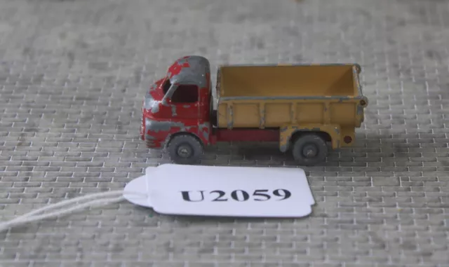 Matchbox Lesney 40A Red Bedford 7 Ton Tipper Lorry Fair FNQHotwheels U2059